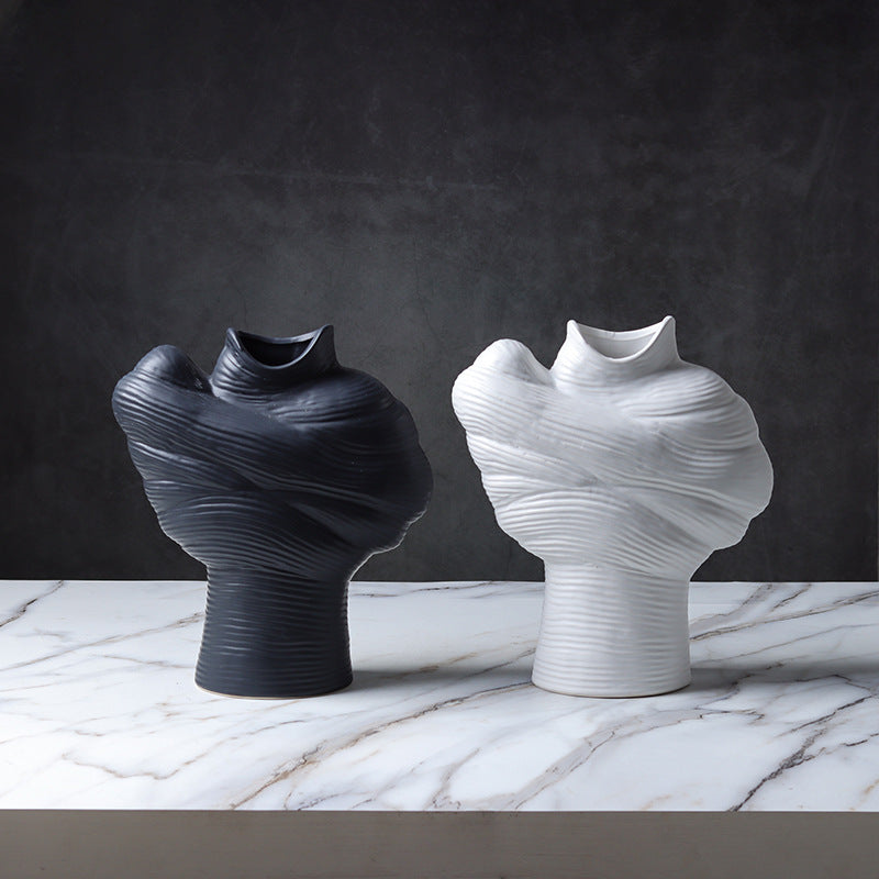 Transform Your Space with Our Ceramic Home Decoration Vase Accent Piece